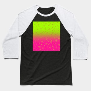 Pattern colorful Baseball T-Shirt